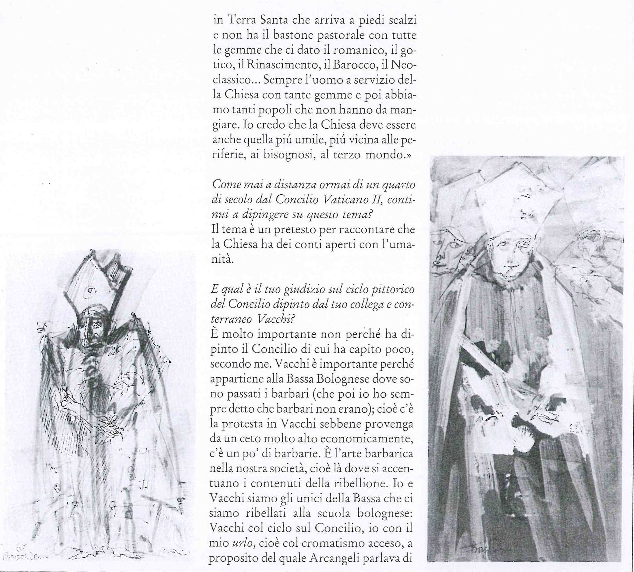 Intervista di L. Strozzieri a A. Borgonzoni, in M.A. Baitello, L. Strozzieri, Borgonzoni, Pescara, Artechiara, 1986, pp. 51-54 e 58